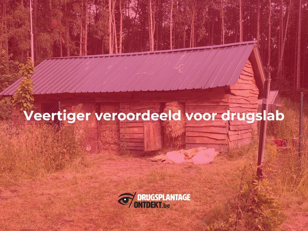 Merksplas - Veertiger veroordeeld voor drugslab